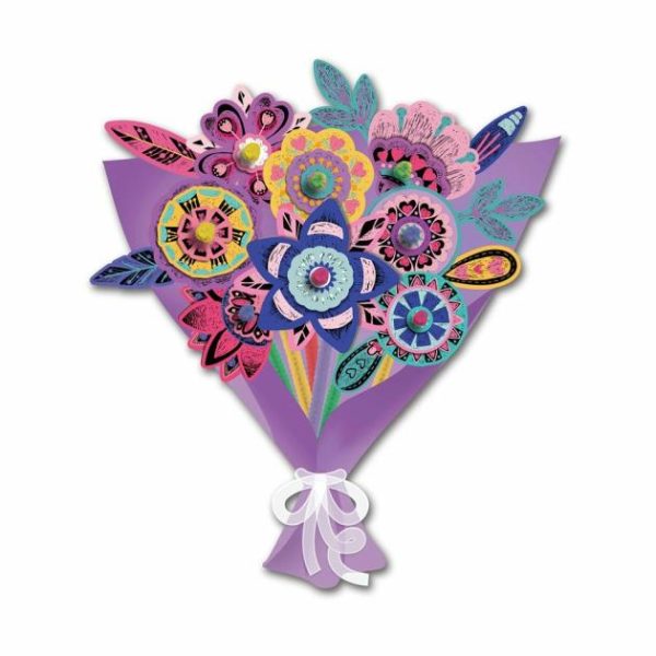 Scratch – Flower Bouquet  |   Art & Craft Toys Art & Craft Toys Art & Craft Toys