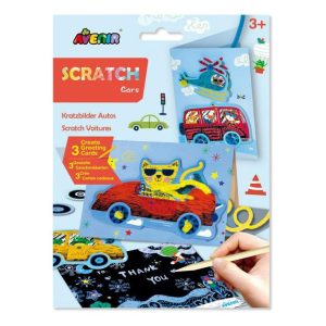 Scratch Greeting Card – Cars  |   Educational & Learning Toys Educational & Learning Toys Educational & Learning Toys