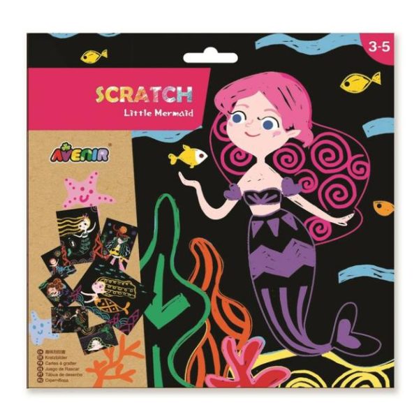 Scratch – Little Mermaid  |   Art & Craft Toys Art & Craft Toys Art & Craft Toys