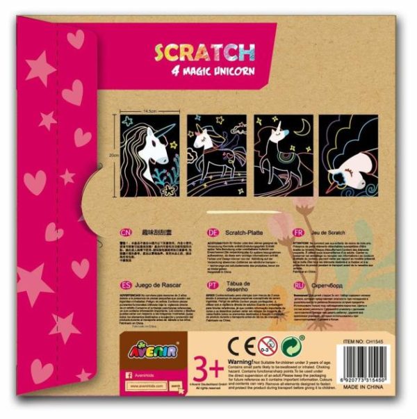 Scratch – Magic Unicorn  |   Art & Craft Toys Art & Craft Toys Art & Craft Toys