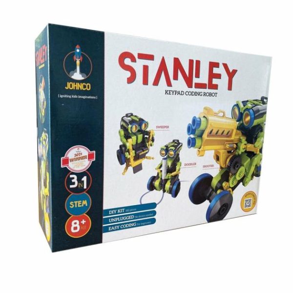 Stanley: 3-In-1 Keypad Coding Robot  |   Stem Toys Shop Stem Toys