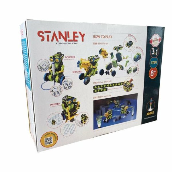 Stanley: 3-In-1 Keypad Coding Robot  |   Stem Toys Shop Stem Toys