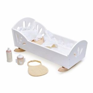 Sweet Swan Dolly Bed  |   Wooden Toys Shop Wooden Toys