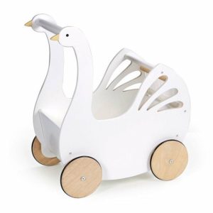 Sweet Swan Pram  |   Wooden Toys Shop Wooden Toys