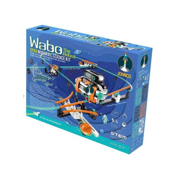 Wabo The Robot – Gyro Monorail Science Kit  |   Robotics & Coding Toys Robotics & Coding Toys Robotics & Coding Toys