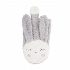 Wash Cloth – Rabbit – Silver Grey  |   Eco Toys Eco Toys Eco Toys