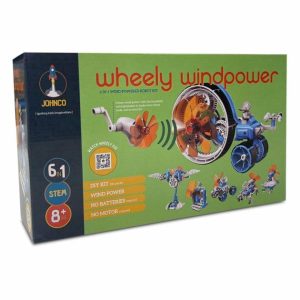 Wheely Windpower 6 In 1 Wind-Powered Robot  |   Educational & Learning Toys Educational & Learning Toys Educational & Learning Toys