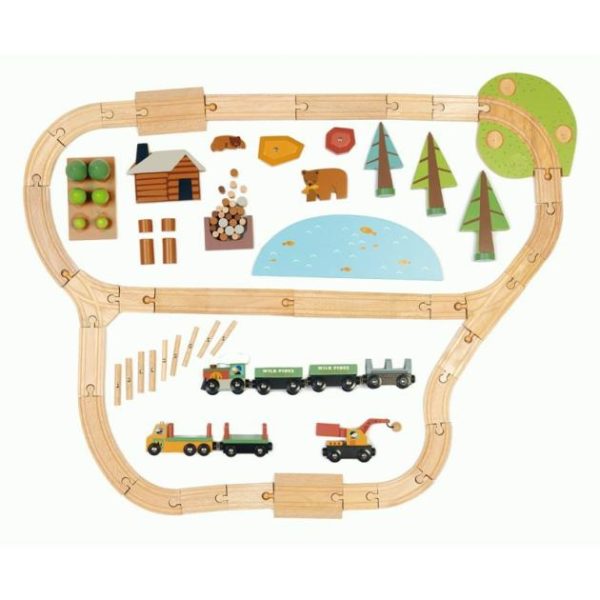 Wild Pines Train Set  |   Wooden Toys Shop Wooden Toys