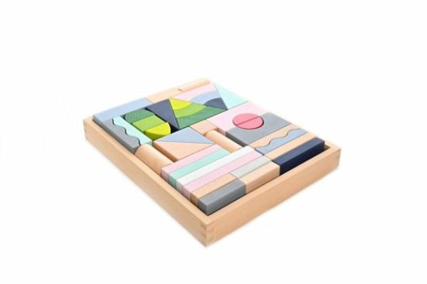 Wooden Block Set In Wooden Box  |   Wooden Toys Shop Wooden Toys