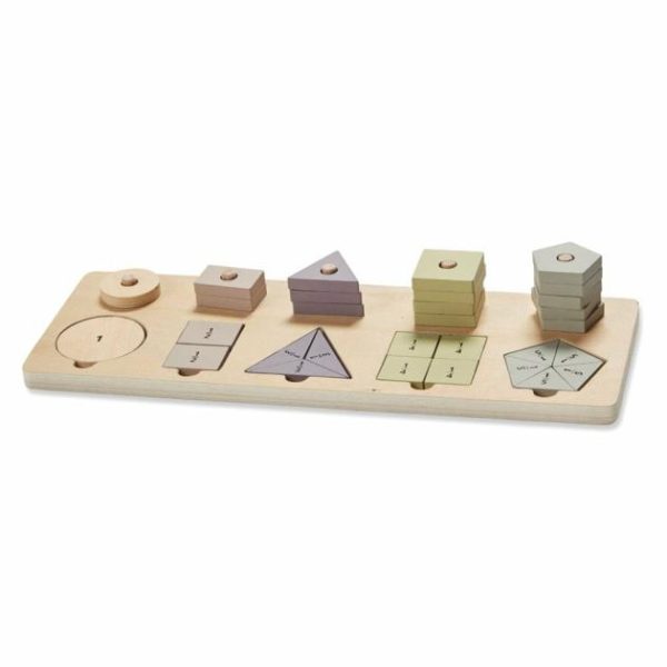 Wooden Educational Shapes And Fractions Set  |   Wooden Toys Shop Wooden Toys