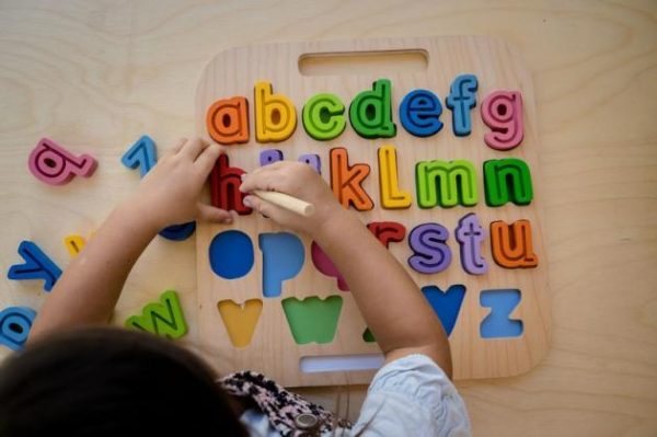 Handcarry Lowercase Abc Trace Puzzle  |   Eco Toys Eco Toys Eco Toys