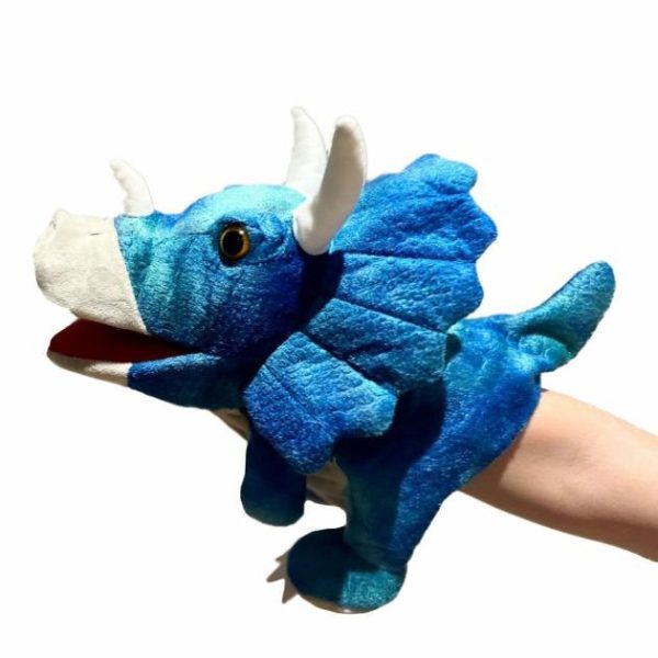 Plush Hand Puppet – Stegosaurus  |   Pocket Money Toys Pocket Money Toys Pocket Money Toys