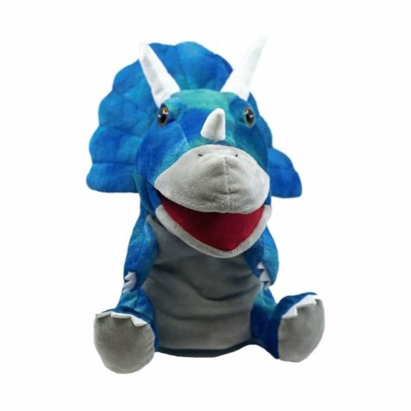 Plush Hand Puppet – Stegosaurus  |   Pocket Money Toys Pocket Money Toys Pocket Money Toys