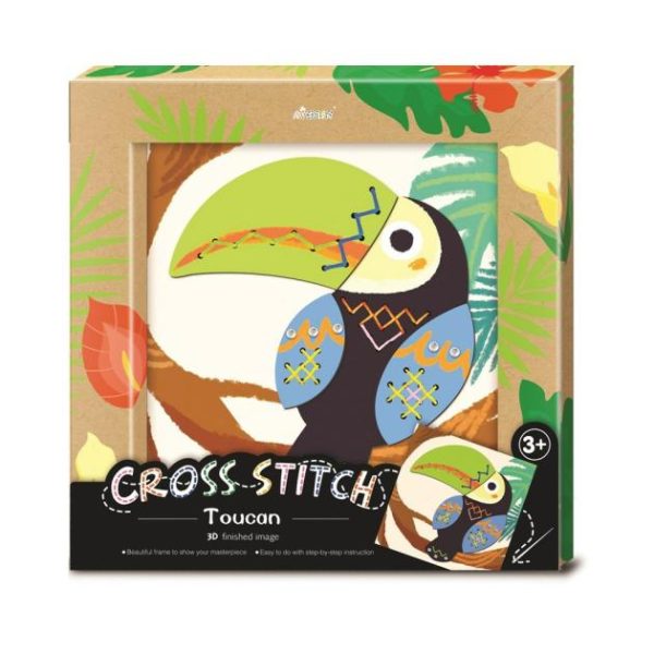 Cross Stitch – Toucan  |   Pocket Money Toys Pocket Money Toys Pocket Money Toys