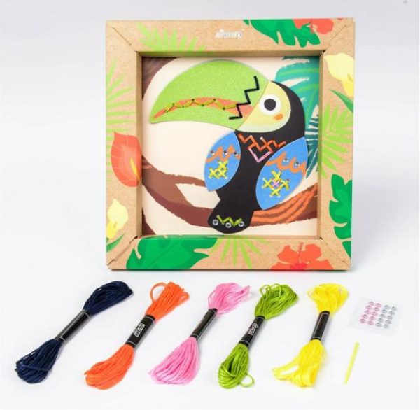 Cross Stitch – Toucan  |   Pocket Money Toys Pocket Money Toys Pocket Money Toys